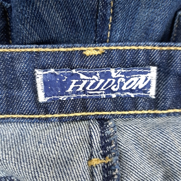 Hudson Darkwash Low Rise Crop Jeans - Picture 5 of 7